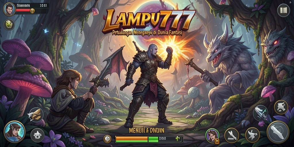 Tangkapan layar gameplay LAMPU777 menampilkan aksi mendebarkan dalam petualangan.